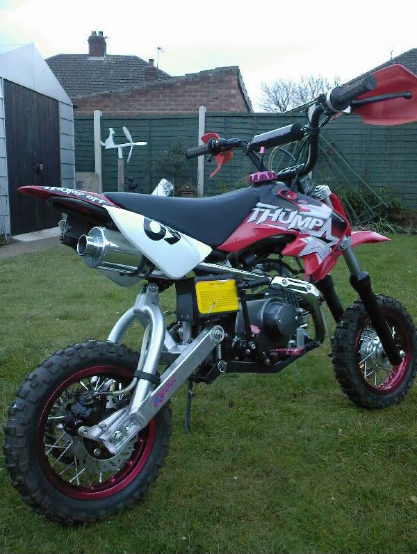 thumpstar 110 pit bike